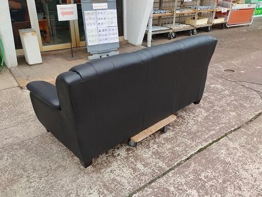 関家具 本革張り3人掛けソファー『中古美品』 楽天市場】関家具（