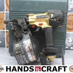 MAX マックス HV-R3202 高圧釘打ち機 ケース/保護メガネ付き 中古品