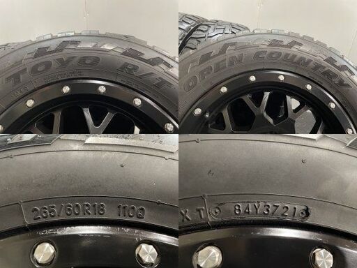 TOYO オープンカントリー R/T 265/60R18】夏タイヤ【XTREME-J XJ04 18 TOYO オープンカントリー R/T 265/60R18】夏タイヤ【XTREME-J XJ04 18