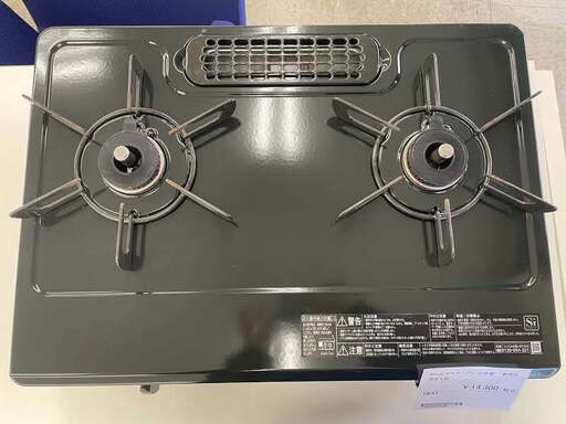 リンナイ 都市ガス用 ガステーブル ET-34NJH4－W5 魚グリル未使用 ガス