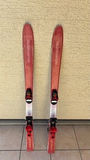 ブルーモリス ジュニアスキー板セット 120cm スキー ブルーモリス」の
