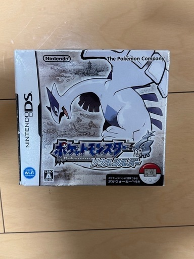 ポケットモンスター 銀 ソウルシルバーDS 箱あり ポケウォーカー無し