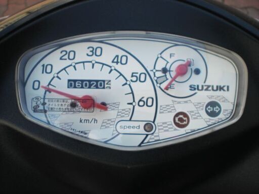 CA4BA アドレスV50 ブラック 低走行06020キロ！カギ2本付き バッテリー