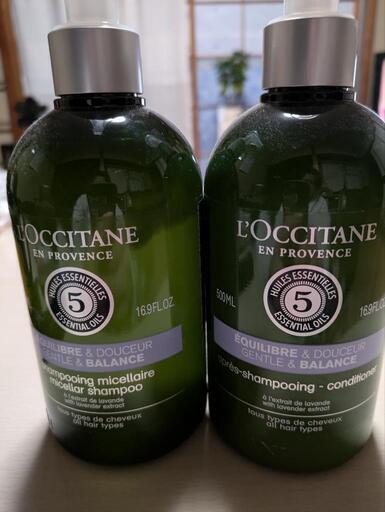 L'OCCITANEのエクスパート シャンプーとコンディショナー