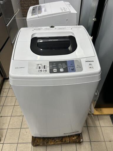 ☆〚店頭決済も可能〛【北九州市限定】【日立】全自動洗濯機 2018年製  