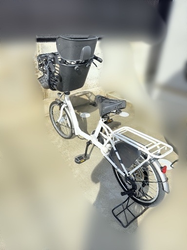 ママフレロック 前後チャイルドシート付き 子供のせ自転車 前のせ ママフレロック ヘッドレスト付き