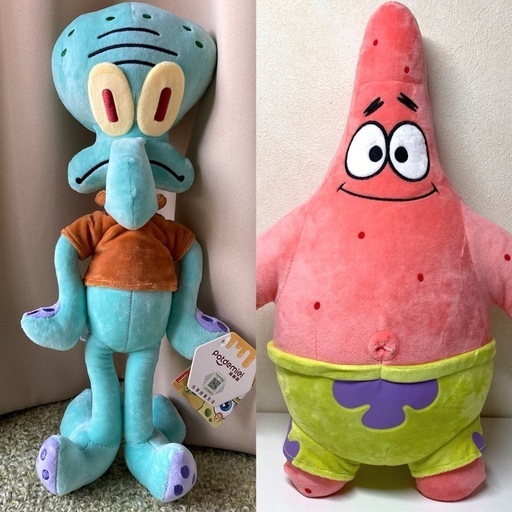 ☆レア☆ スポンジボブ　５体　ぬいぐるみ　コンプリートセット ☆レア☆ スポンジボブ 5体 ぬいぐるみ コンプリートセット