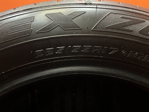 走行短め】FALKEN ZIEX ZE310 225/55R17 17インチ 夏タイヤ 4本 23年製