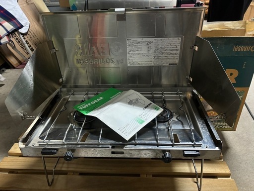 アウトレット 象印 ツーバーナーコンロ タフギア TUFF GEAR ZOJIRUSHI