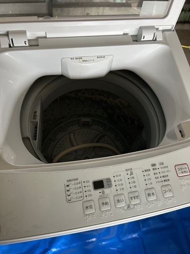 NTR60 ニトリ全自動洗濯機 6kg 7J2 ニトリ 2022年式 6kg 全自動洗濯