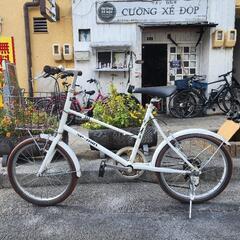 売り切り！ ジオスミストラル ホワイト クロスバイク 自転車 神戸市から