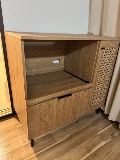 GMHK400○karimoku / カリモク 電話台 FAX台 花台 飾り台 収納家具