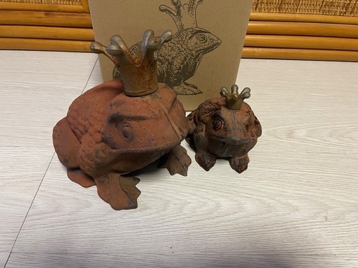 カエル置物