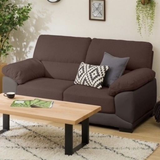 【さる】フランフラン トッタ2Pソファー オットマン付き Francfranc 2Pソファ+オットマン さる】フランフラン トッタ2Pソファー