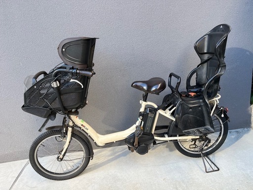 電動自転車 3人乗り pass kiss 20インチ 2323ヤマハ20インチ子供乗せ電動