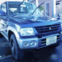 値下げしました三菱パジェロ中古 198.000円 平成13年初年度登録 車検令 