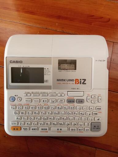 ＣＡＳＩＯのネームランド（未使用品）
