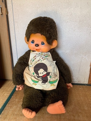 当時物 セキグチ モンチッチ特大 （モンチッチ人形 昭和レトロ