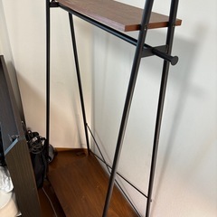 アイアンハンガーラック 無垢 アイアン スチール ハンガーラック Z type (完成品 おしゃれ
