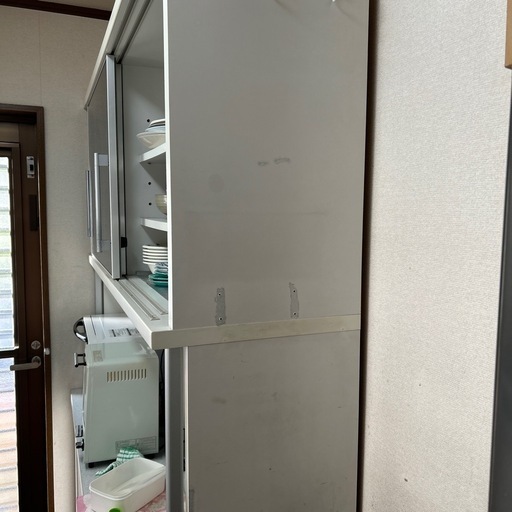 ニトリ製 キッチン収納 食器棚 ニトリ 幅150cm 食器棚(レジューム