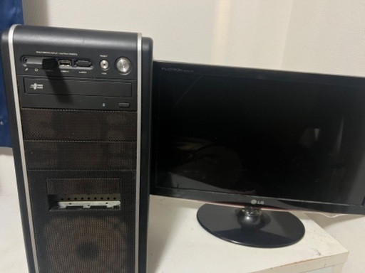 G-GEAR ディスクトップPC i7 LGモニター。