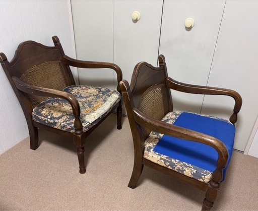 レトロな国産椅子　2台\n