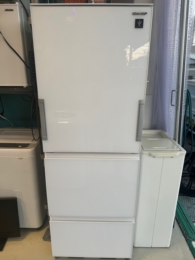 SHARP 冷蔵庫 SJ-GW36D-W ホワイト SHARP SJ-GW36D-W シャープ 冷蔵庫