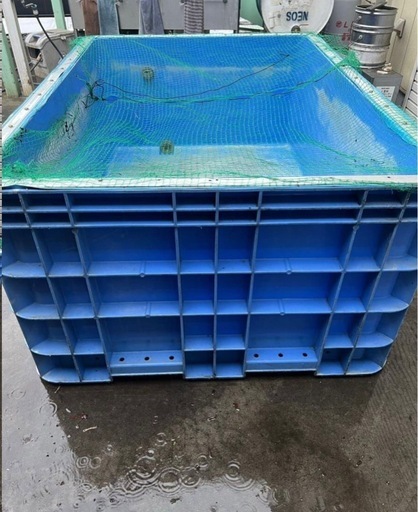 ジャンボックス サンコー　1000L ブルー　サンボックス　錦鯉　金魚　大型水槽 水槽 コンテナ ジャンボックス サンコー 1000L ブルー サンボックス 錦鯉 金魚 大型