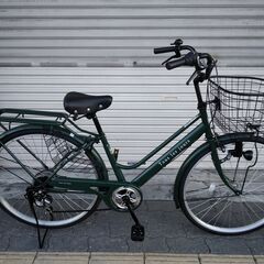 J327☆サビキズ有り☆軽快自転車☆SOUTHERNPORT☆ダイナモ☆27インチ