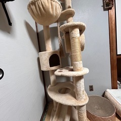 ★美品★高級キャットタワー★各務原市内まで取りに来れる方 ☆美品☆高級キャットタワー☆各務原市内まで取りに来れる方