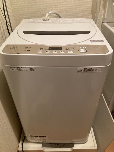 即購入❌SHARP 6Kg洗濯機 2020年製 ES-GE6D - 洗濯機在庫 処分