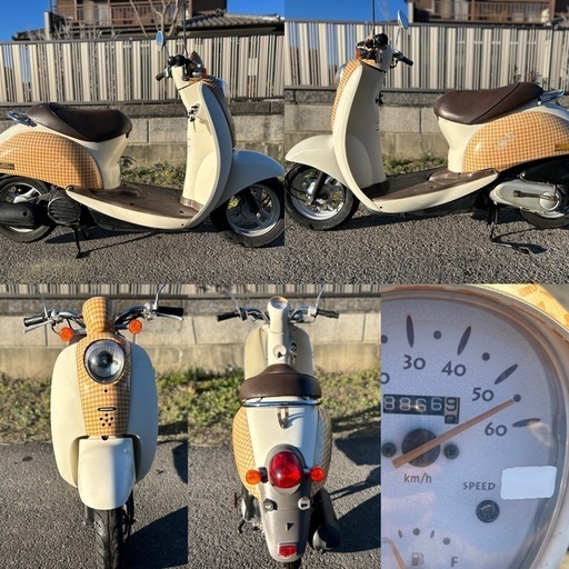 ⭐️クレアスクーピー低燃費4ストモデル⭐️プラグ・グリップなど新品交換⭐️色々整備で快調⭐️50cc原付スクーター⭐️ ⭐️クレアスクーピー低燃費4ストモデル⭐️プラグ・グリップなど新品