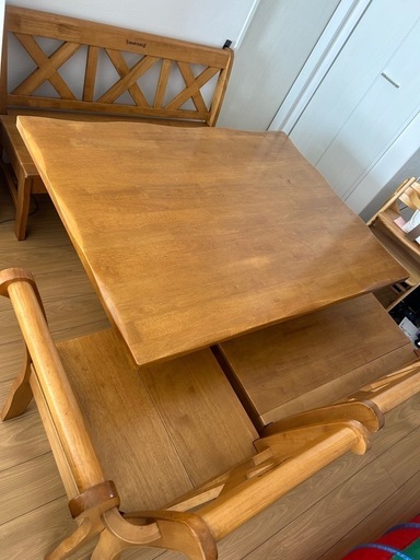 HARVEST ダイニングテーブルセット (ヒロ) 健軍町のダイニングセットの  