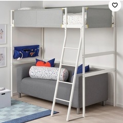 お譲り先が決まりました】IKEA製ロフトベッド