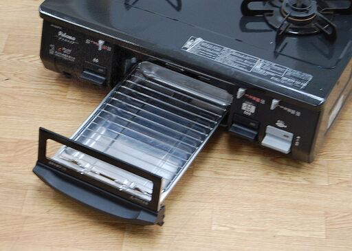 ガステーブル プロパンガス 2015年製 幅59cm パロマ PA-N39P-R 右強火