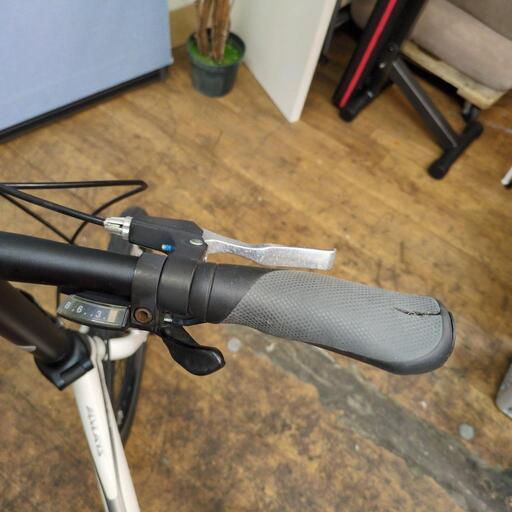 J583 ☆若干サビ使用感☆折りたたみ自転車☆ALVLAYS☆8段☆20