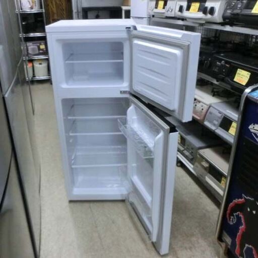 冷蔵庫 ハイセンス 120L 2021年製 HR-B1202 ホワイト 2ドア 一百Lクラス 白 百四十Lクラス 百二十Lクラス 札幌 西野店 冷蔵庫 ハイセンス 120L 2021年製 HR-B1202 ホワイト 2ドア 一百Lクラス 白