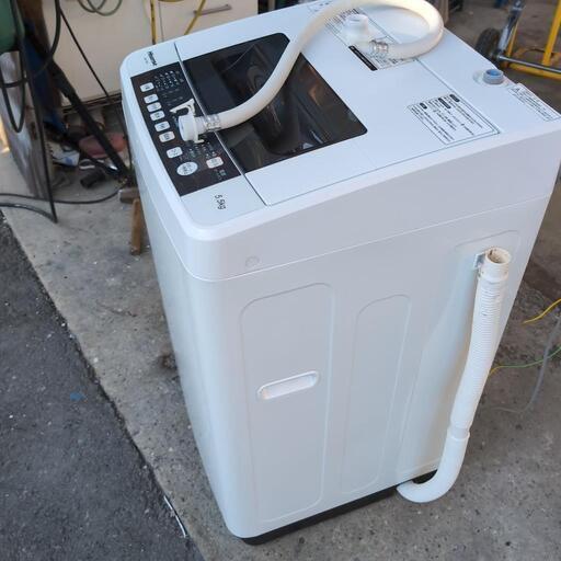 2017年製 5.5kg ハイセンス洗濯機 5.5kg 全自動洗濯機（ブラック） |