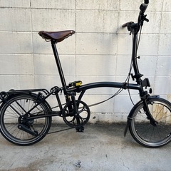 ミニベロ20インチ 折りたたみ自転車白 手渡し