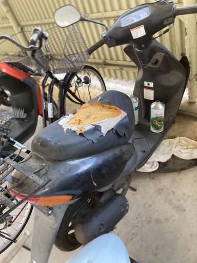 レッツ2 CA1PA 書類あり スズキ レッツ2 CA1PA 書類あり 鍵あり 不動車