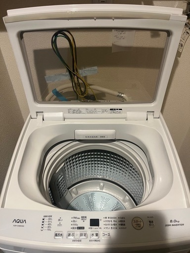 ☆良品☆綺麗です(値段交渉可) 【AQUA】全自動洗濯機 2019年製 時短 