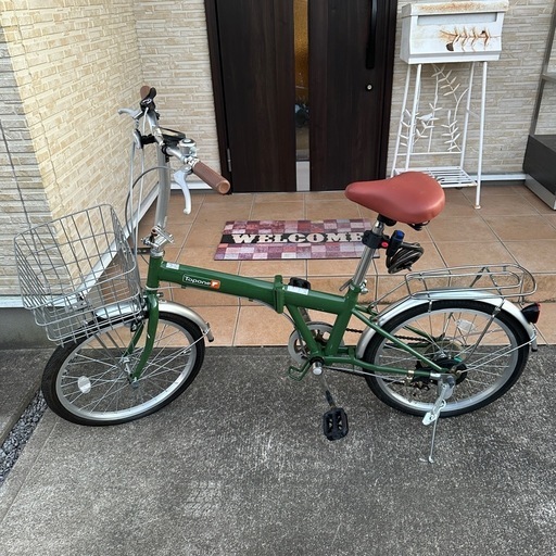 6段変速付き折り畳み自転車 防犯登録抹消済み