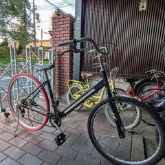 ロードバイク子供用(取引中) (てつかず) フラワータウンのロードバイク  