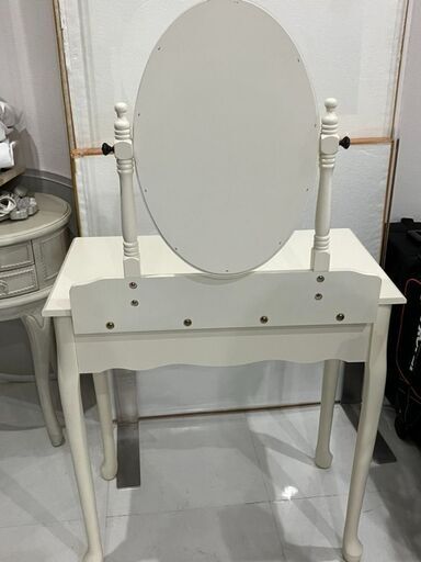 アンティーク ドレッサー 南フランスの美しいアンティーク家具、三面鏡