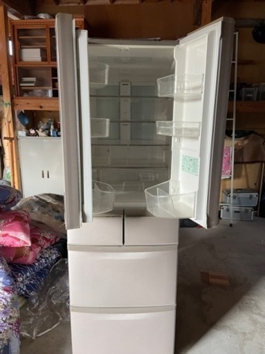 金額訂正 日立 冷蔵庫 5ドア 415L ファン式 R-S42CML-T 自動製氷