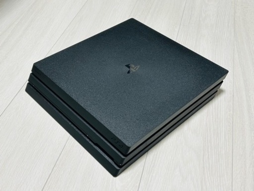 PS4 CUH-7100B 1TB Pro Jet Black Box Sony PlayStation 4 Used Tested 