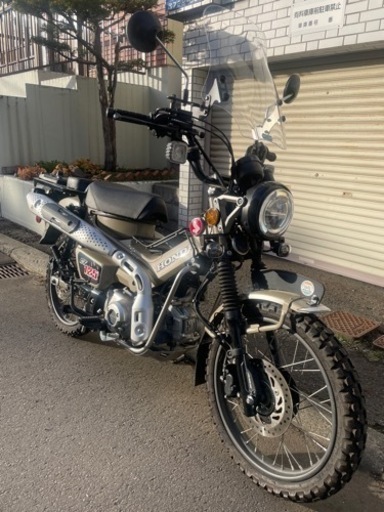 交渉中です。札幌★CT125ハンターカブ JA55 走行5000キロ代　カスタム10万以上？ 札幌☆CT125ハンターカブ JA55 走行5000キロ代 カスタム10万以上？ 1番目