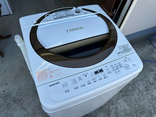 動作保証あり】TOSHIBA ZABOON 2018年 AW-6D6 6.0kg 洗濯機 DDインバーター【管理KRS710】 (買取レスキュー流山)  流山の生活家電《洗濯機》の中古あげます・譲ります｜ジモティーで不用品の処分