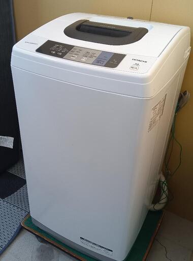 【配達出来ます！】2017年　HITACHI　5Kg電気洗濯機