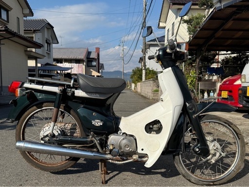 ホンダ スーパーカブ カスタム エンジン始動致します 角目 セル